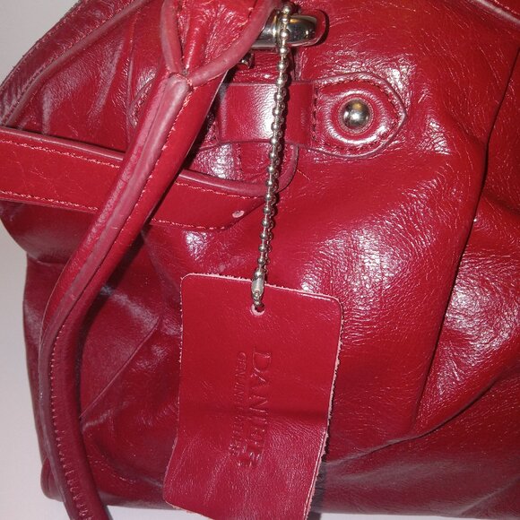 Danie red leather bag - Picture 3 of 16